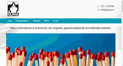 Desktop Screenshot of olpha.nl